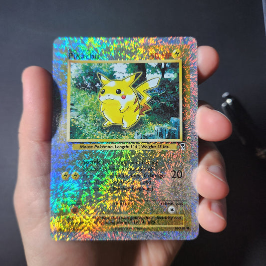 Pikachu Legendary Collection 86 Reverse Holo Card Study