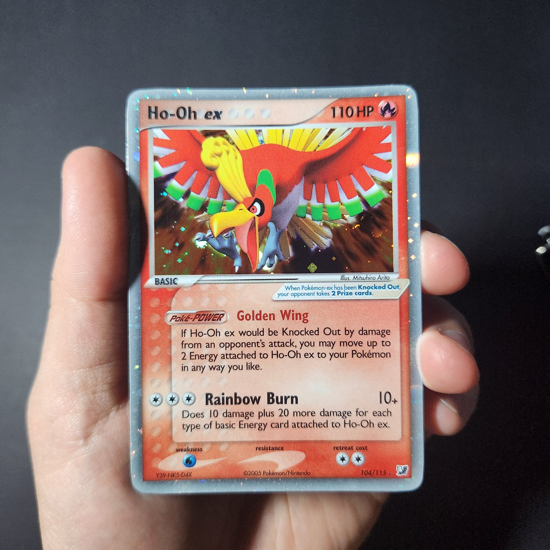 Ho Oh ex 104 Unseen Forces Card Study