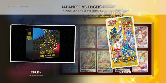 Japanese vs English Booster Boxes: The Collector’s Guide