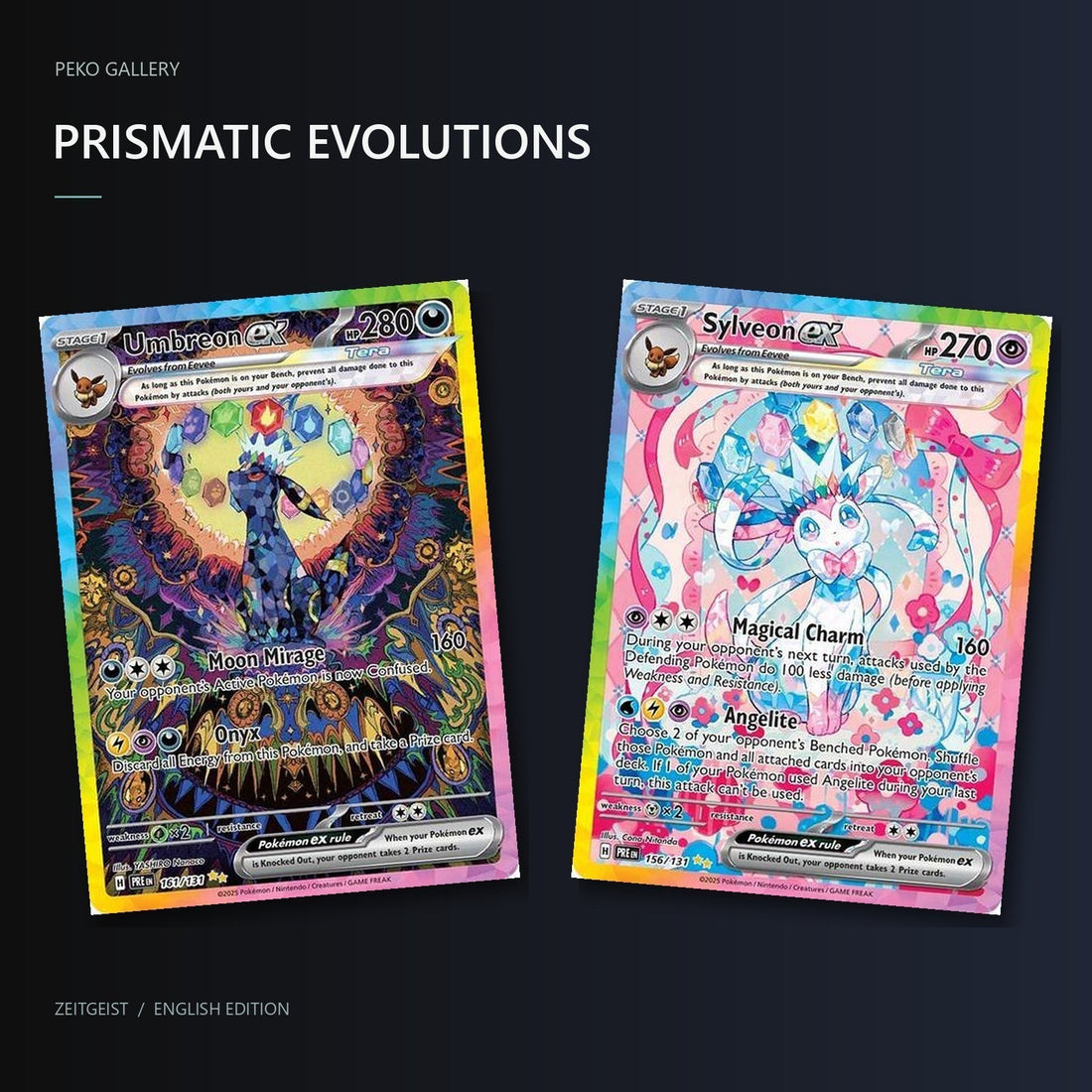 Prismatic Evolutions Top Cards