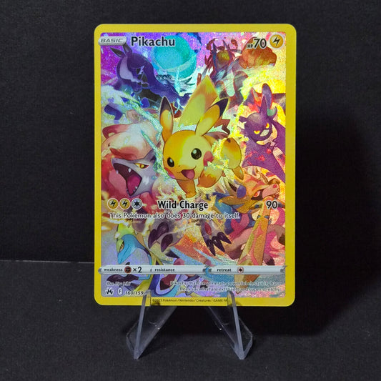 Pikachu (Secret Rare) Crown Zenith 160/159